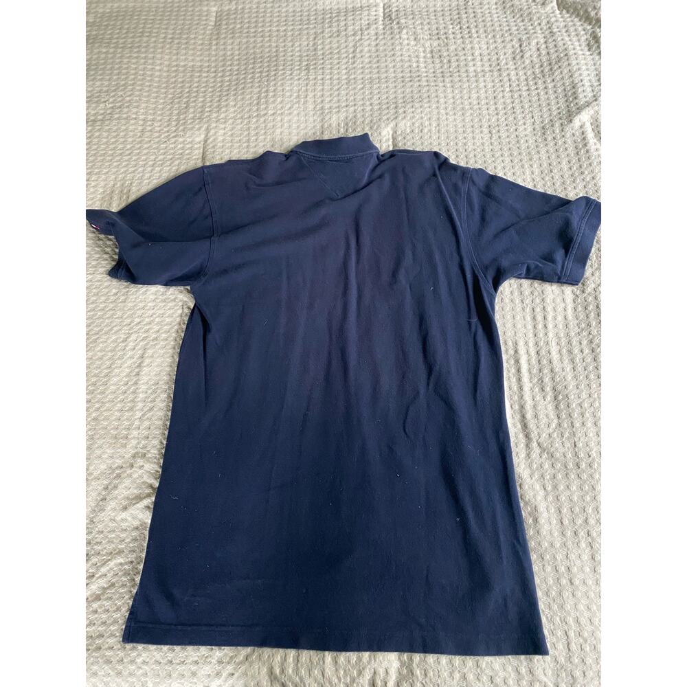 Vintage Tommy Hilfiger Polo Blue Collared Shirt - Picture 3 of 4